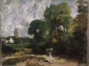 John Constable Stoke-by-Nayland, Suffolk. Germany oil painting artist